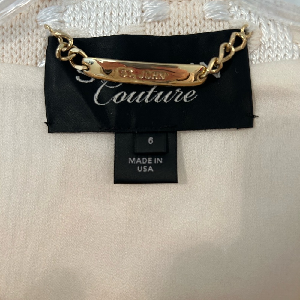 St. John Couture Women’s Evening Jacket Size 6 - Picture 6 of 7